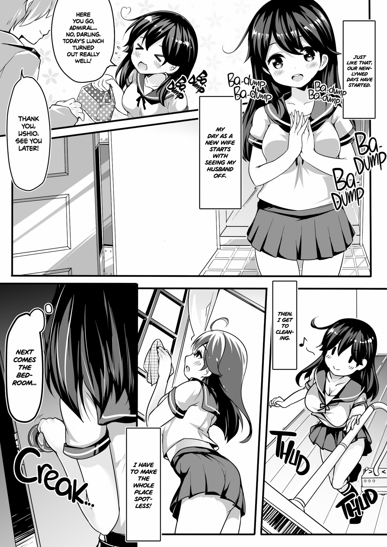 Hentai Manga Comic-I Love My Admiral-Chapter 1-4